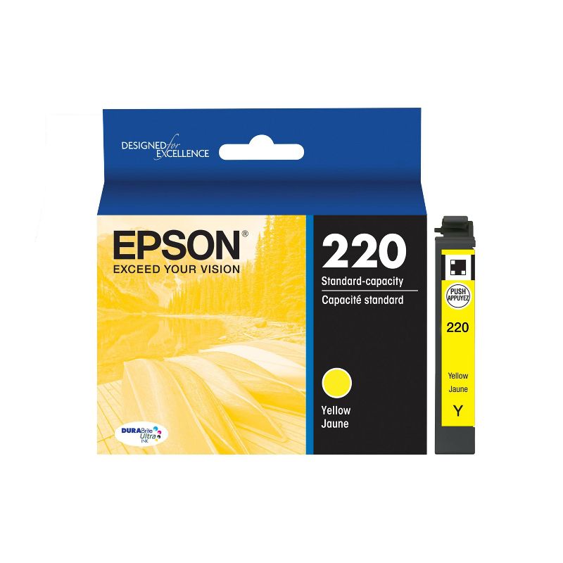 Epson 220 Single, 2pk, 3pk & 4pk Ink Cartridges - Black, Yellow, Magenta, Cyan, Multicolor, 5 of 9