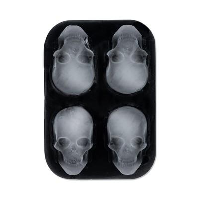  Stritra - 3D Skull Silicone Jello Ice Mold Flexible