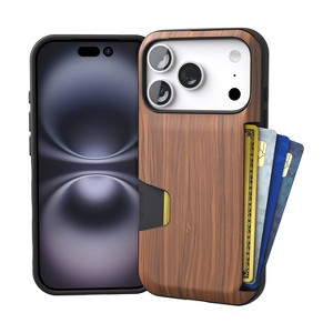 Smartish iPhone 17 Wallet Case - Wallet Slayer Vol 1 - Slim Grip Card Holder Cover - 1 of 4