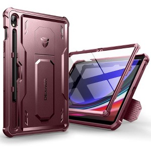 Dexnor Case for Samsung Galaxy Tab S9 11 Inch 2023, [Built in  Kickstand] with Pen Holder Heavy Duty Shockproof Full Body Protective Cover - 1 of 1
