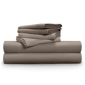 Luxe Soft & Smooth 100% Tencel 6-piece Sheet Set - 1 of 4