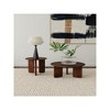 Coaster,Dale 2-piece Solid Wood Coffee and End Table Set - 2 of 4