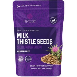 Herbaila Milk Thistle 1lb - 1 of 4