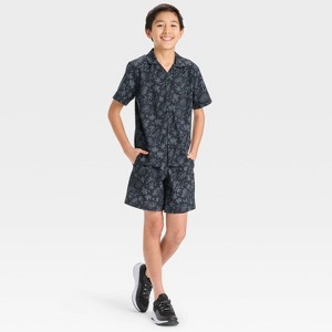 Boys' Short Sleeve Resort Shirt - All In Motion™ - 1 of 3