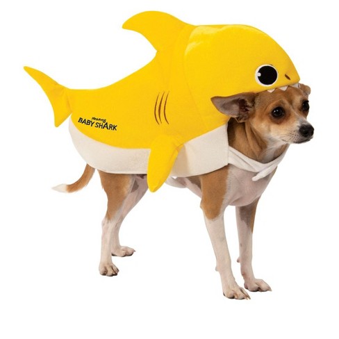 Large dog shop shark costume