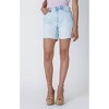 Women's Frayed Hem Denim Shorts - Dex Clothing - 4 of 4