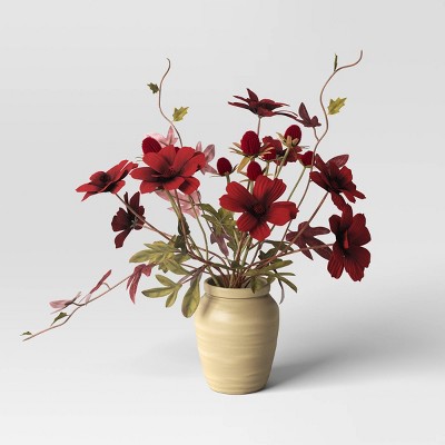 Small Cosmo and Thistle Potted Arrangement - Threshold™, 1 of 10