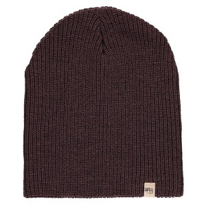 Minus33 Merino Wool Midweight - Everyday Rib Knit Beanie 100% Merino Wool - 1 of 4