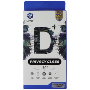LITO D+ Privacy Glass Screen Protector for iPhone 12 and 12 Pro - Privacy 2 Pack - 1 of 1