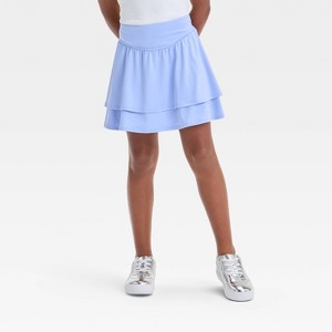 Girls' Tiered Mini Skirt - art class™ - 1 of 3