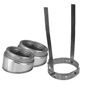 Selkirk 6 in. D X 6 in. D Adjustable 30 deg Stainless Steel Elbow Kit - 1 of 1