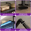 Besiost Industrial Pipe Clothing Rack, Reversible 118.3'' Clothes Rack for Hanging Clothes - 4 of 4