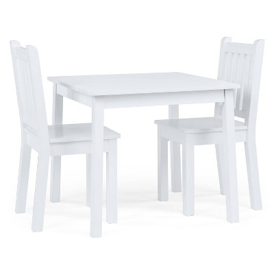 Photo 1 of *USED* 3pc Large Daylight Collection Square Kids&#39; Table and Chair Set White - Humble Crew