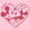 Girl's Mickey & Friends The Perfect Pair Heart T-Shirt - 2 of 4