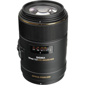 Sigma 258306 105mm F2.8 EX DG OS HSM Macro Lens for Nikon DSLR Camera - 1 of 4
