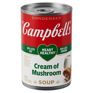 Campbell's Condensed Healthy Request Cream of Mushroom Soup - 10.5oz - 1 of 4