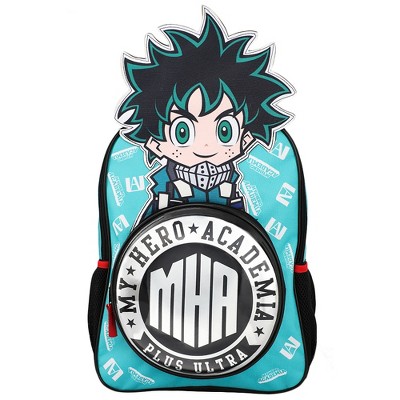 My hero outlet academia school backpack