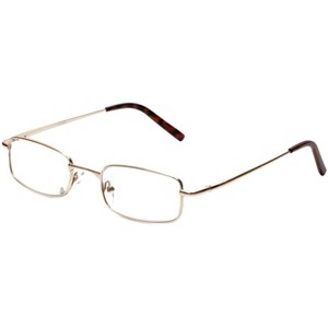 Calabria 753-XL Extra Large Metal Reading Glasses&Matching Case Black +1.50 59mm - 1 of 4