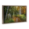 Stupell Industries Walk In The Hemlocks Forest Floating Frame Canvas Art, Brown, 25" x 17" - 2 of 4