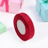 Unique Bargains Ribbon Sheer Organza & Satin Blend Polyester 1771.65"x0.79" 1 Pc - 2 of 4