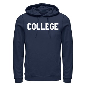 Men's Animal House College Text Pull Over Hoodie - 1 of 4
