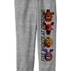 Five Nights at Freddy's Vertical Layout with Boxed Characters Youth Athletic Heather Gray Jogger Pants - 2 of 2