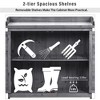 Sapphtopaz 39" Outdoor Potting Bench Table with Storage, Rustic Garden Potting Tables, Potting Benches for Outside with 2-Tier Shelves & Side Hook - 2 of 4