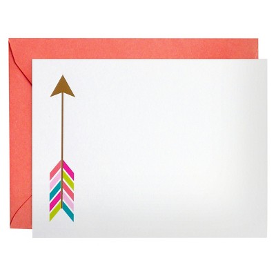 8ct Happy Arrow Notecards