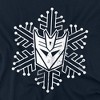 Boys' Transformers Decepticon Christmas Snowflake T-Shirt - 2 of 4