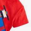 MyKids-USA Baby Boy Cartoon Graphic Red Fashion Cotton T Shirt Red 100 (2-3Y) - 3 of 4