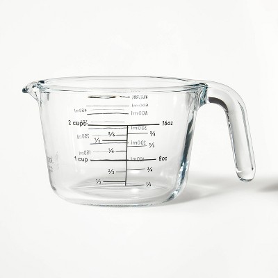 16oz Glass Measuring Cup Clear - Hearth & Hand™ With Magnolia : Target