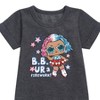Girls' - LOL Surprise! - 4th of July Graphic Short Sleeve Fleece Dress - 2 of 3