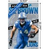 Trends International NFL Detroit Lions - Amon-Ra St. Brown 24 Unframed Wall Poster Prints - 3 of 4