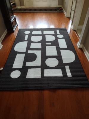 3'x5' Large Modern Shape Rug Cream - Room Essentials™ : Target