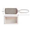 Storied Home Marble and Stainless Steel Grater - 2 of 2