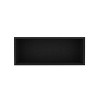 Vynxaria White/Black Wide Decorative Wall Shelf and Open Storage Cabinet - 4 of 4