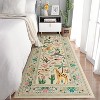 Fulvari Rug,Washable Animal Living Room Rug with Non Slip Design,Soft Low Pile Large Carpet for Bedroom,Dining Room, Farmhouse, Playroom - 3 of 4