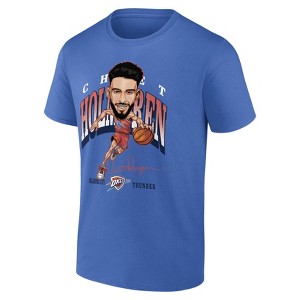 NBA Oklahoma City Thunder Men's Chet Holmgren Caricature T-Shirt - 1 of 3