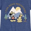 Girls' - Disney - I Can Move Mountains Fitted Short Sleeve Graphic T-Shirt - 2 of 4