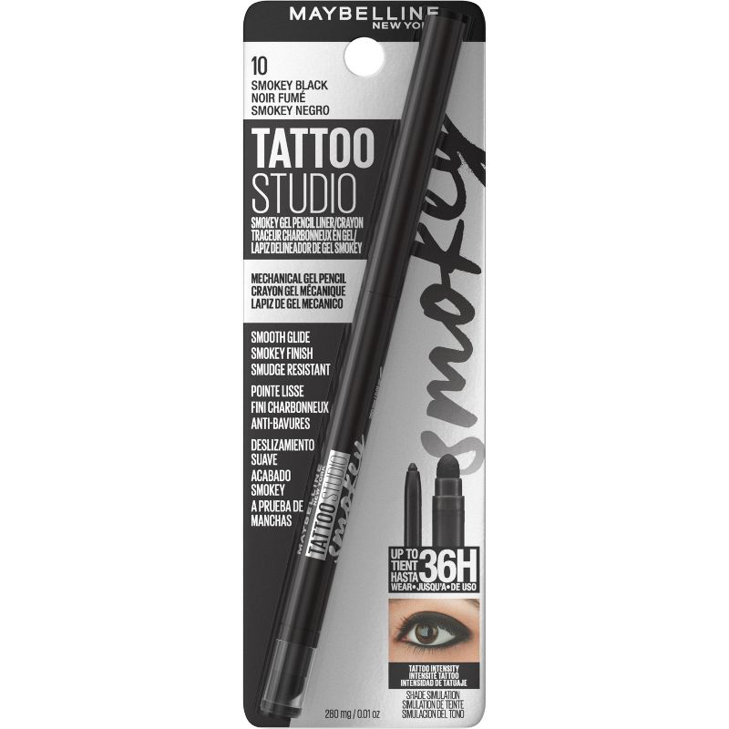 Maybelline Tattoo Studio Smokey Gel Pencil Eyeliner - 0.01oz, 5 of 15