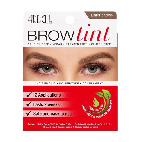 Ardell Brow Tint Light Brown - 12ct : Target