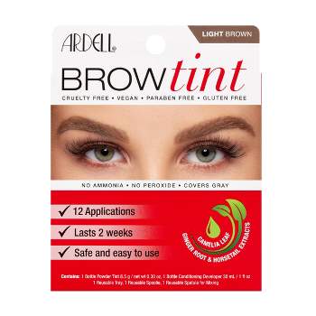 Ardell Brow Tint Light Brown - 12ct