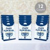 Big Dot of Happiness Hanukkah Menorah - Chanukah Holiday Gift Favor Bags - Party Goodie Boxes - Set of 12 - 2 of 4