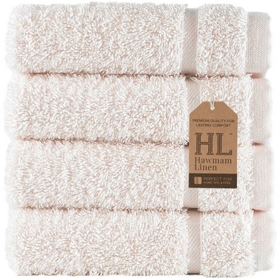 Hawmam Linen Washcloth Linen Set Original Turkish Cotton, Hotel Quality for Maximum Softness & Absorbency Face Towels for Hand, Kitchen & Cleaning