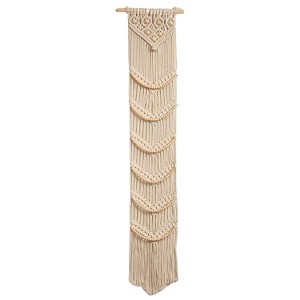 Aoibox Boho Macrame Cap Holder Wall Hat Organizer for Baseball Cap Holder Over Door, Hat Rack for Wall, Cap Rack for Decoration - 1 of 4