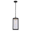 Craftmade Lighting Neo 1 - Light Pendant in  Midnight/Satin Brass - 4 of 4