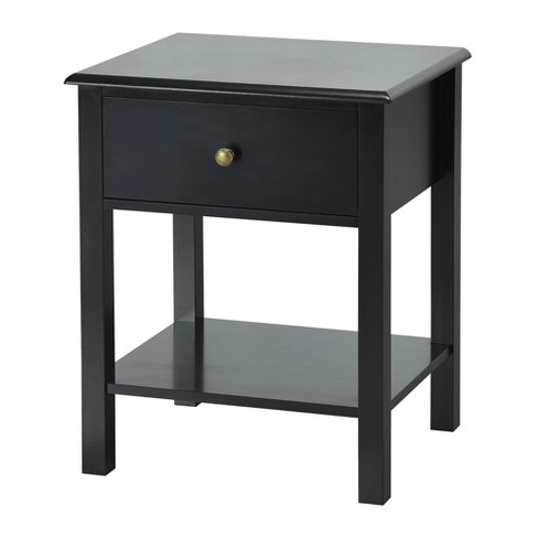 Target black store bedside table