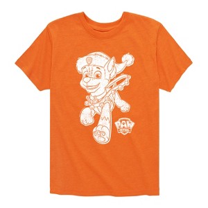 Boys' - Paw Patrol - Chase Christmas Bells Short Sleeve Graphic T-Shirt - 1 of 4