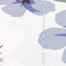blossoms light blue