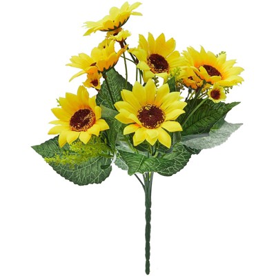 Crystal Beautiful Chic Sunflower Adornment Sunflower Ornament 